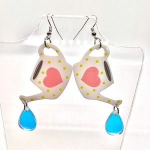 Tea Pot Earrings - Pastel Earrings - Dollie Earrings - Lolita Accessories - DDLG